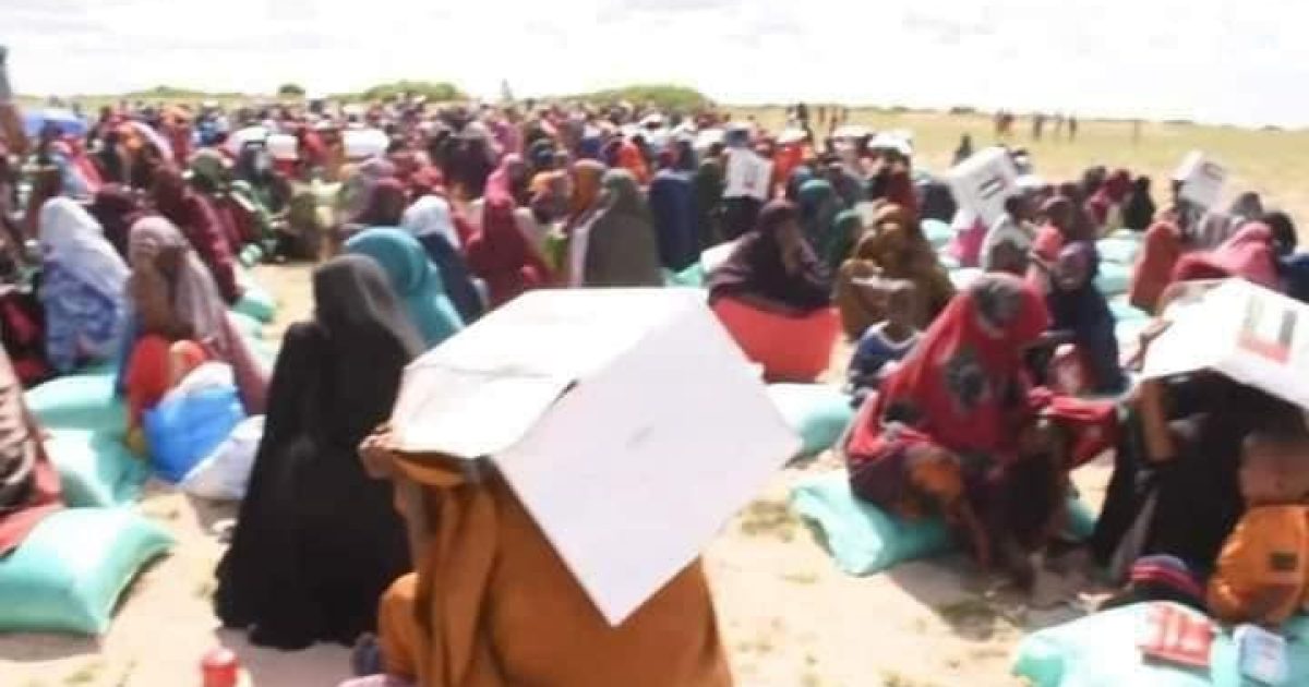 SoDMA oo gargaar gaarsiisay deegaanka Masaggawaay ee gobolka Galgaduud