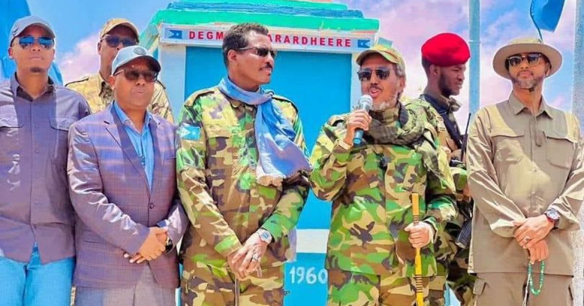 Madaxweyne Xasan Sheekh oo gaaray Xarardheere