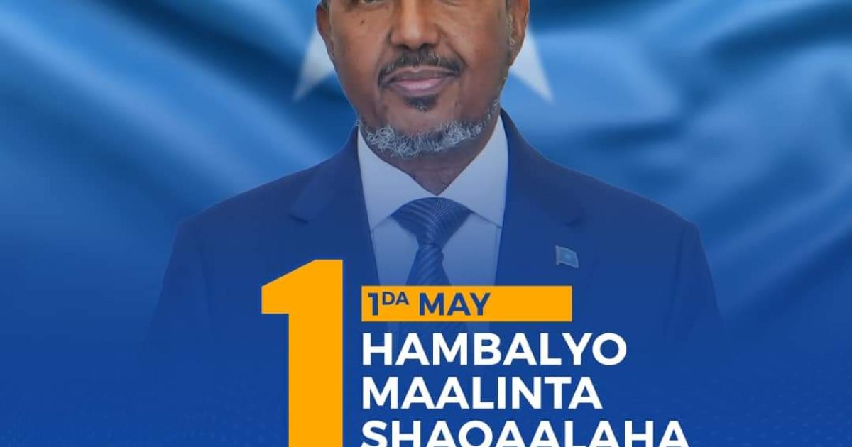 Madaxweyne Xasan Sheekh oo Dhambaal hambalyo ah u diray Shaqaalaha Soomaaliyeed