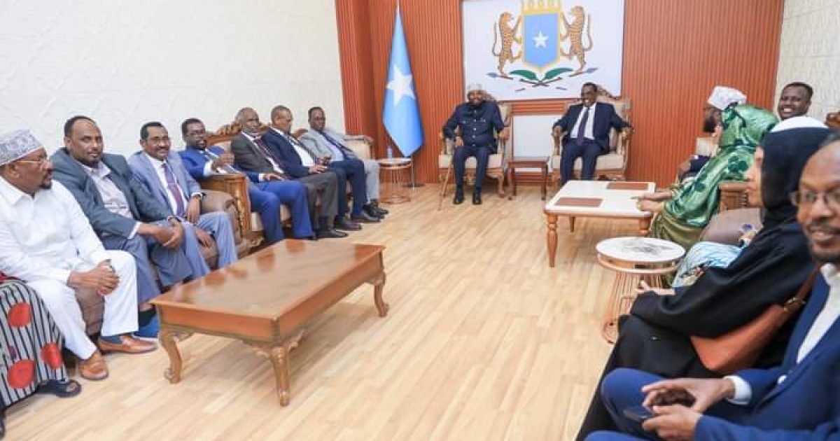 Qaar ka mid ah Madaxweynayaasha dowlad Gobolleedyada oo Caasimadda soo garay