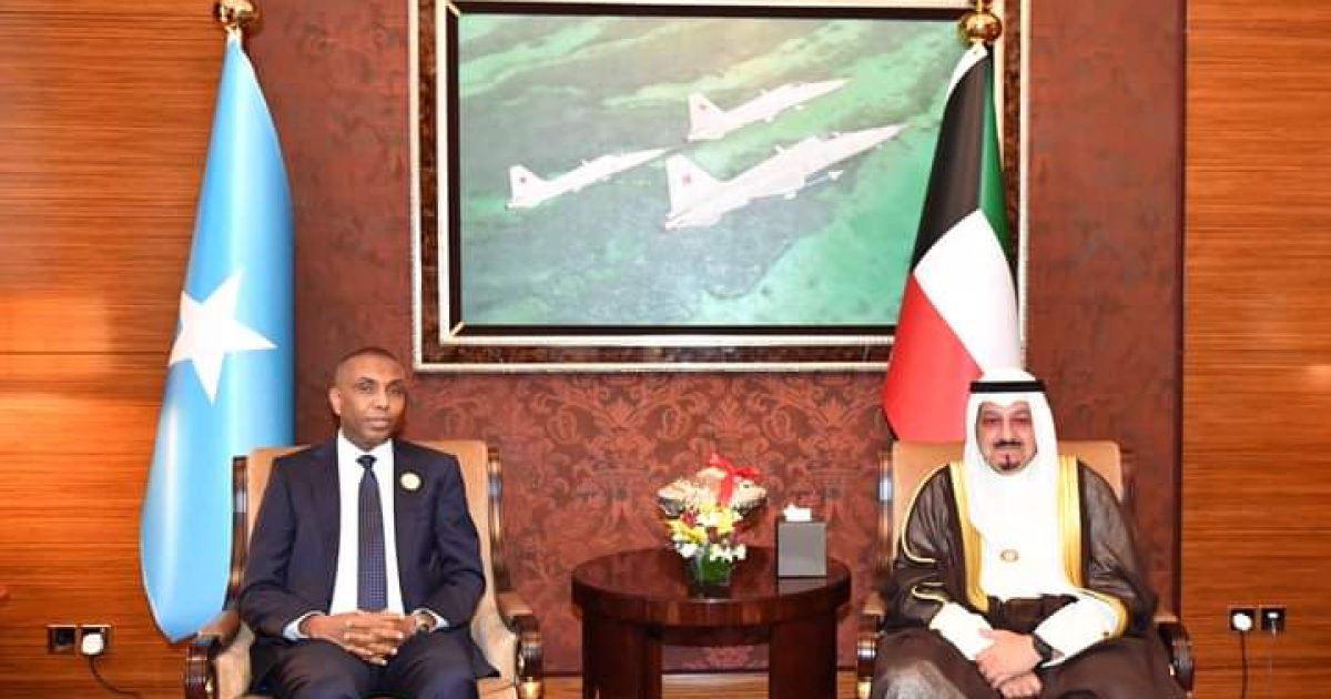 Ra’iisul Wasaare Xamsa oo dalka Baxreyn kula kulmay dhiggiisa dalka Kuwait