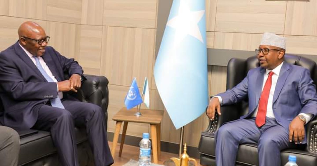 Wasiirka Arrimaha Dibadda oo qaabilay Ku-xigeenka Wakiilka Q.M Raisedon Zenenga