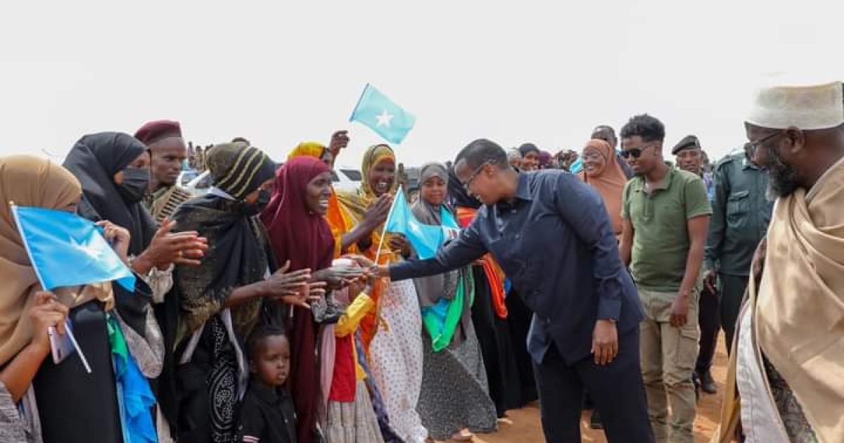 Madaxweynaha Hirshabeelle oo si diiran loogu soo dhaweeyay Deegaanka Qod-qod