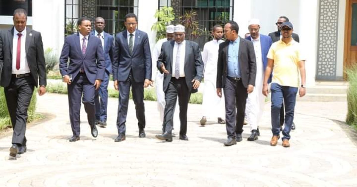 Guddoomiyaha Golaha Shacabka BJFS oo booqday xarunta Safaaradda Soomaaliya ee Kenya