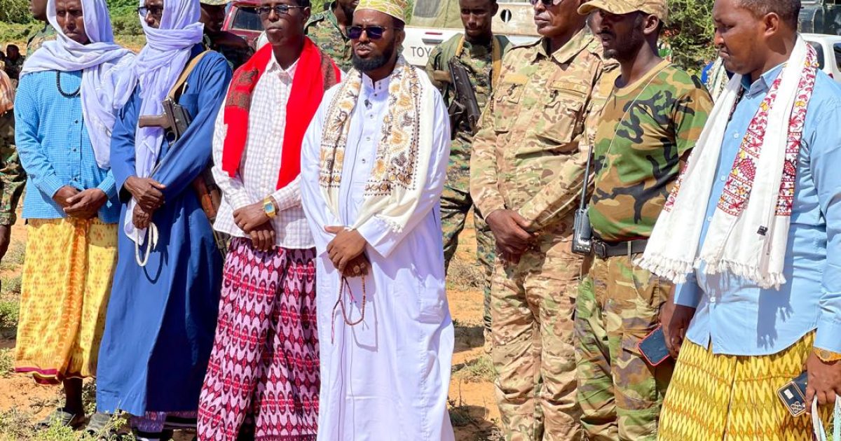 Guddoomiyaha Guddiga difaaca Mudug oo dhiirigelin ugu tegay ciidamo “SAWIRRO”