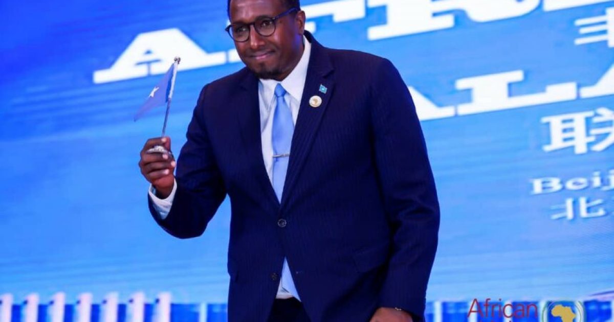 Soomaaliya oo ka qeyb gashay tartanka kubadda cagta diblomaasiyiinta ee magaalada Beijing