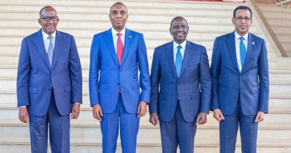 Ra’iisul Wasaare Xamsa oo Nairobi kula kulmay Madaxweynaha Kenya