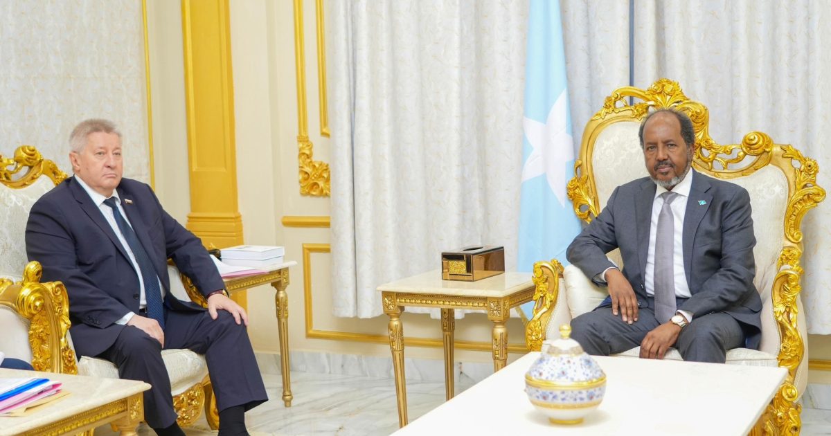 Madaxweyne Xasan Sheekh oo kulan laqaatay Danjiraha Ruushka ee Soomaaliya