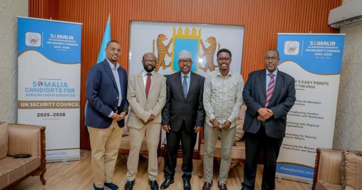 Somali FM Leads Delegation to UN General Assembly for Security Council Elections