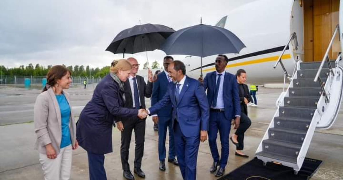 Madaxweynaha JFS oo si diirran loogu soo dhaweeyay magaalada Oslo ee dalka Norway