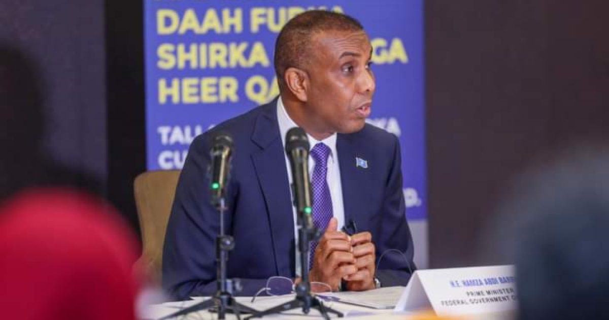 Ra’iisul Wasaare Xamsa oo daah-furay madasha badbaadinta Carruurta Soomaaliyeed