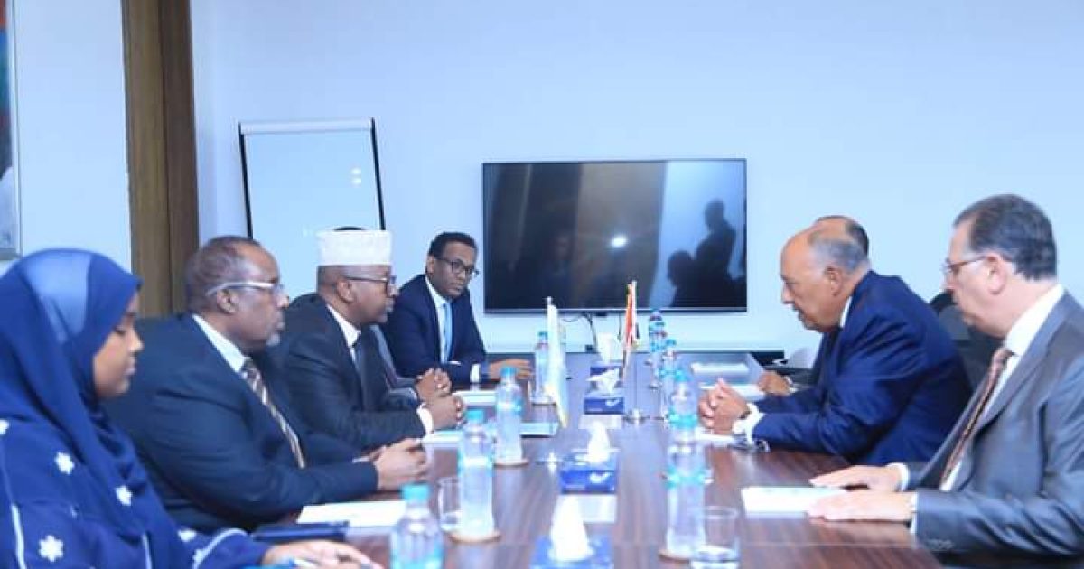 Wasiirka Arrimaha Dibadda Soomaaliya oo kala hadlay dhiggiisa Masar ballaarinta iskaashi wadaagga