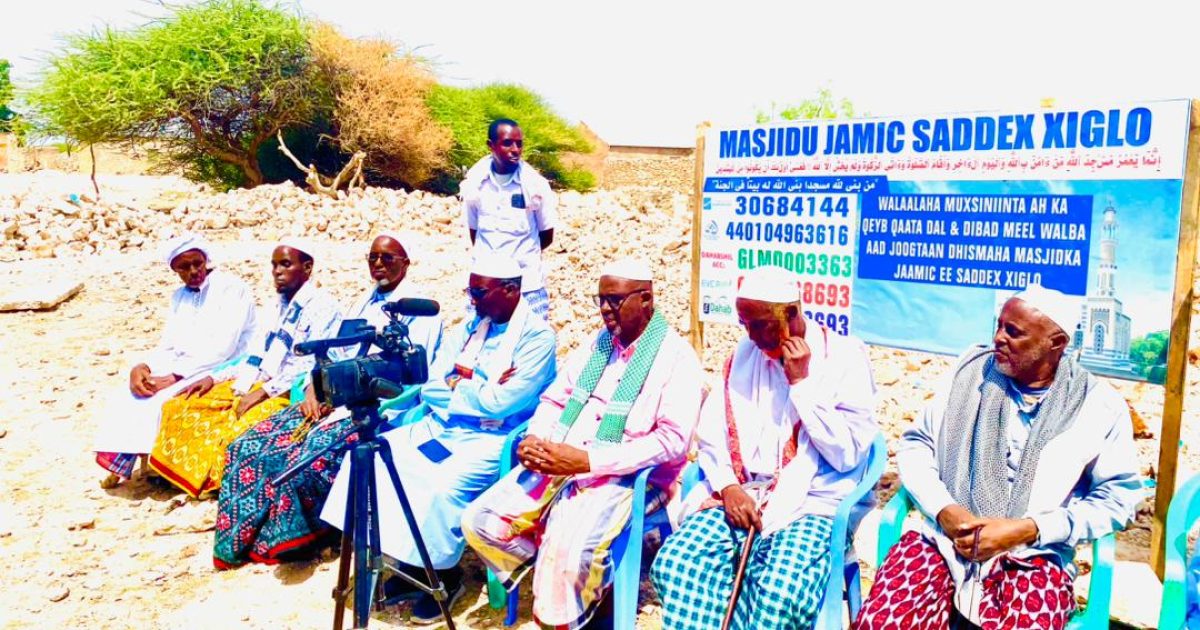 Bulshada Mudug oo codsatay in lagala qeybqaato dhismaha Masjidka Deegaanka Saddex Higlo