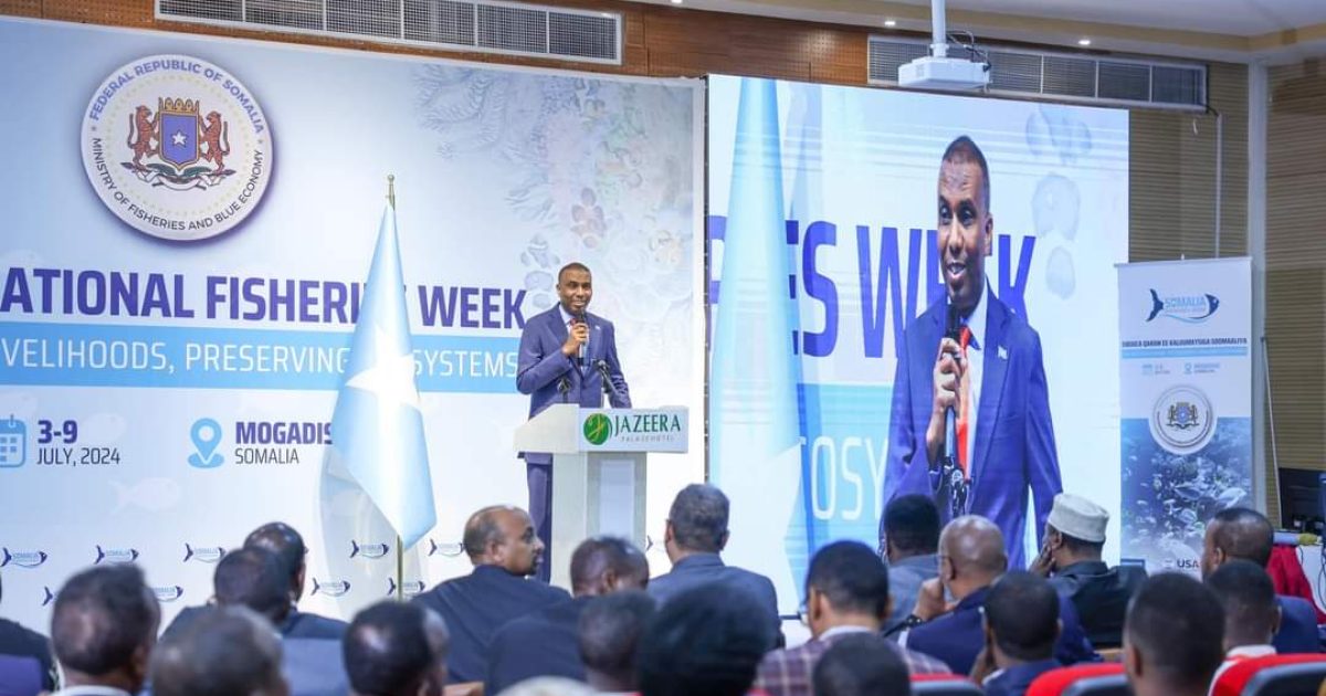 R/W Xamsa oo daah furayToddobaadka Qaran ee Horumarinta Kalluumeysiga Soomaaliya 