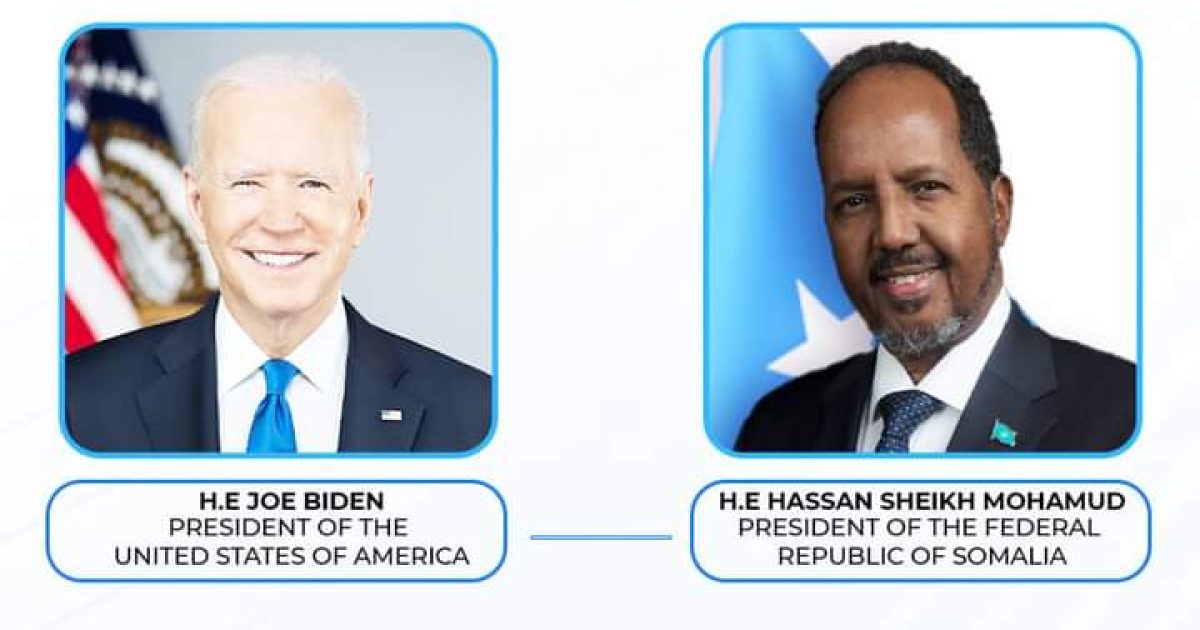 Madaxweynaha Mareykanka oo hambalyo ku aaddan maalmaha xorriyadda la wadaagay Madaxweynaha JFS