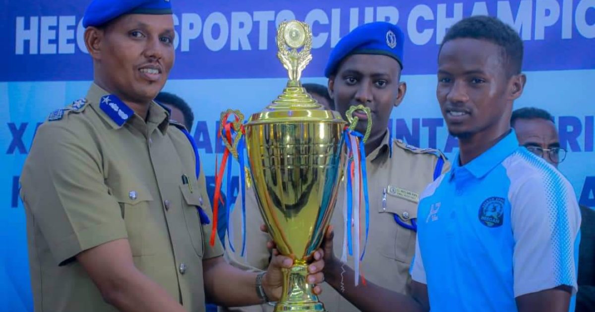 kooxda Kubadda Cagta Heegan Oo ku guuleestay koobka maalmaha Xorriyadda 