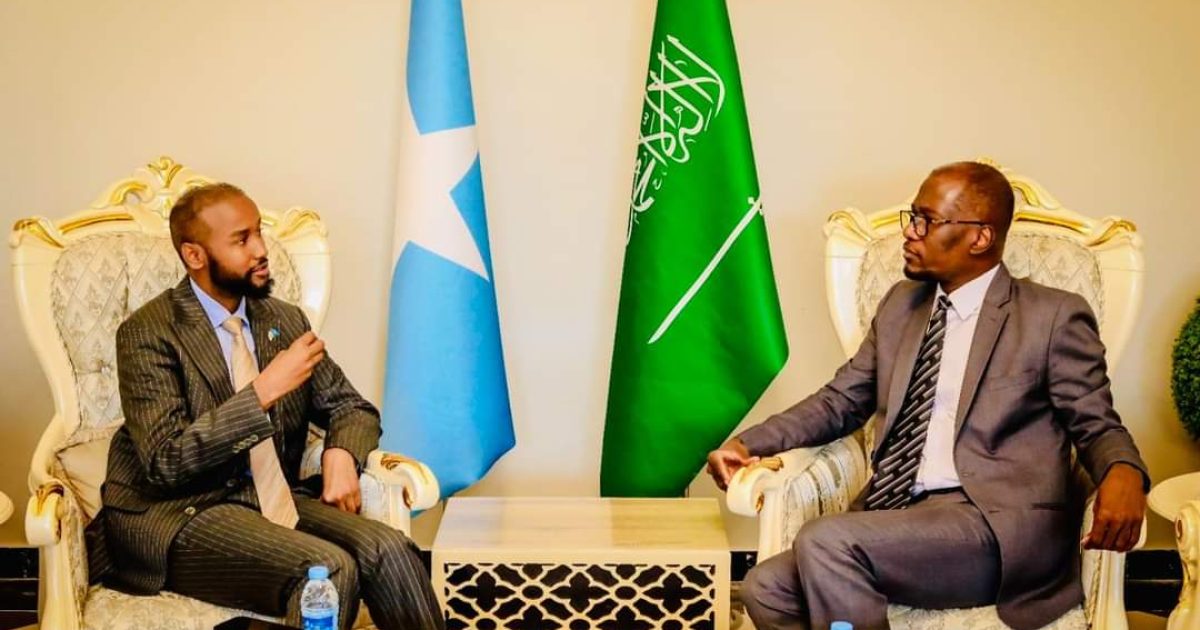 Wasiir ku-xigeenka Caafimaadka oo kulan la qaatay Safiirka Boqortooyada Sacuudi Carabiya