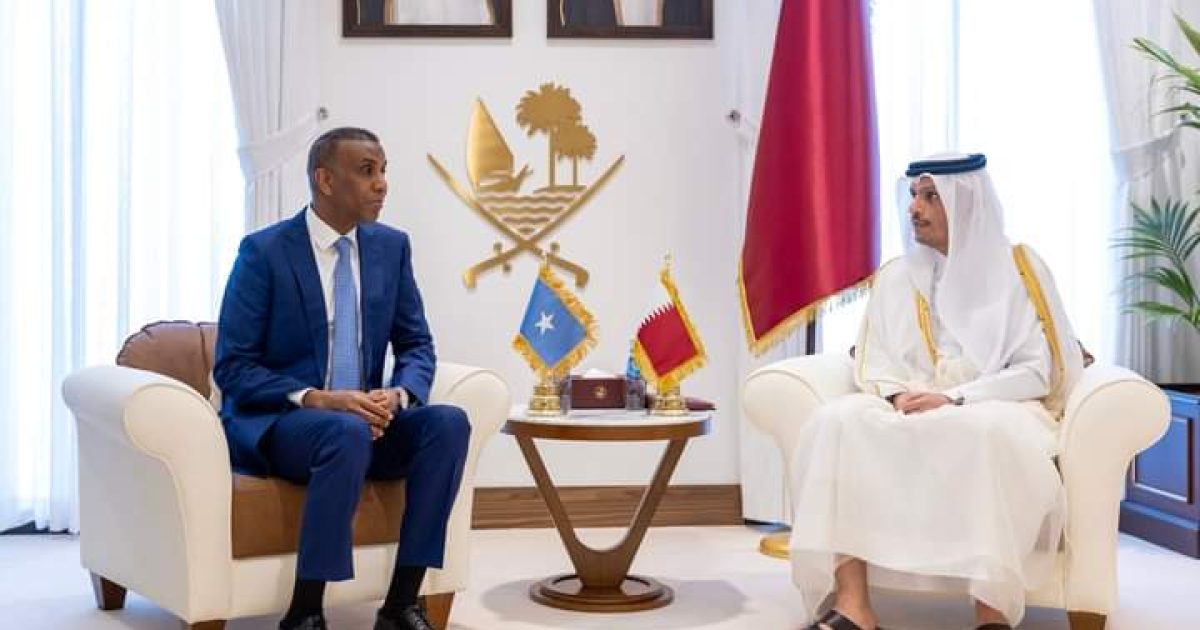 Ra’iisul Wasaare Xamsa oo kulan la qaatay dhiggiisa dalka Qatar