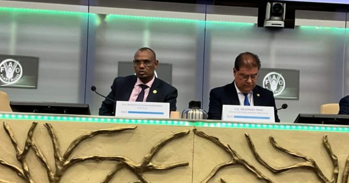 Wasiirka Xanaanada Xoolaha XFS oo shir Caalami ah uga qeybgalay Talyaaniga
