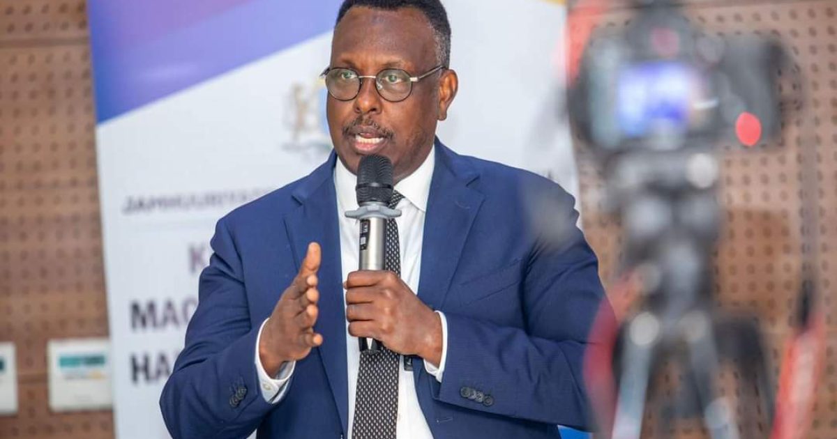 Wasiirka Caddaaladda oo soo xiray kullanka Maqaamka Caasimadda oo ka socday Muqdisho