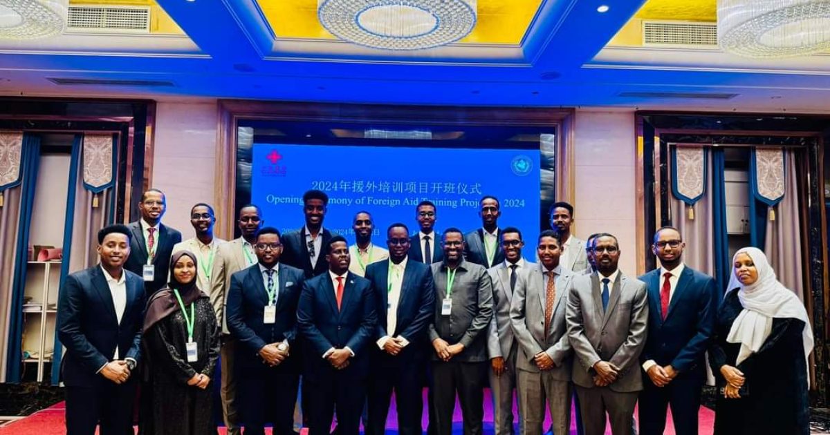 Xubno ka socda Wasaaradda Caafimaadka oo Tababar uga Furmay Shiinaha 