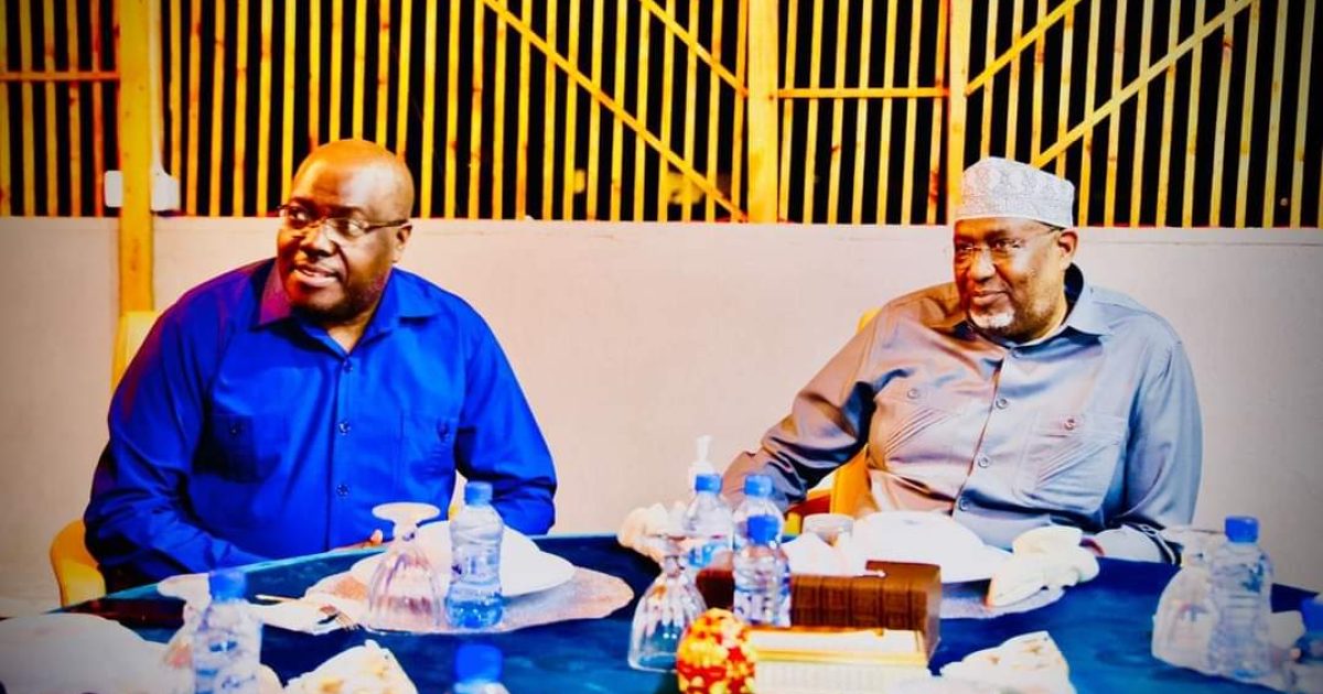 Guddoomiyaha Golaha Shacabka BJFS oo Casho sharaf u sameeyay Mudane Joseph Ntakirutimana