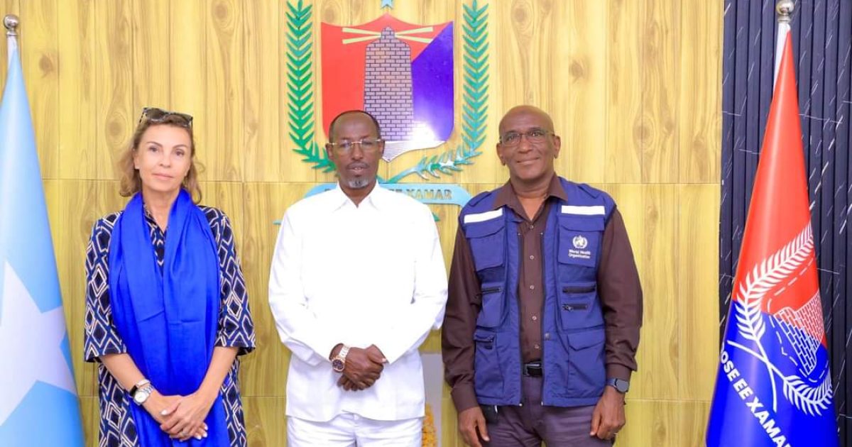 Duqa Muqdisho oo qaabbilay Madaxa hay’adda WHO Soomaaliya