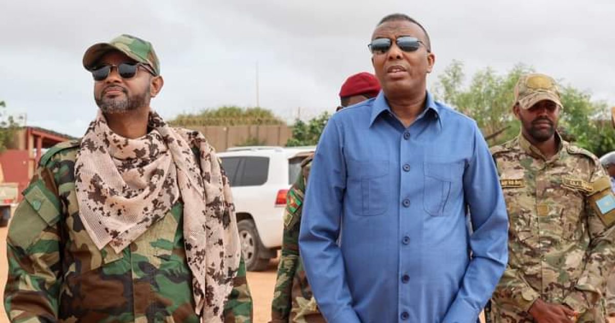 Ra’iisul Wasaare Xamsa oo dhiirigelin ugu tegay Ciidamada Kumaandooska Danab