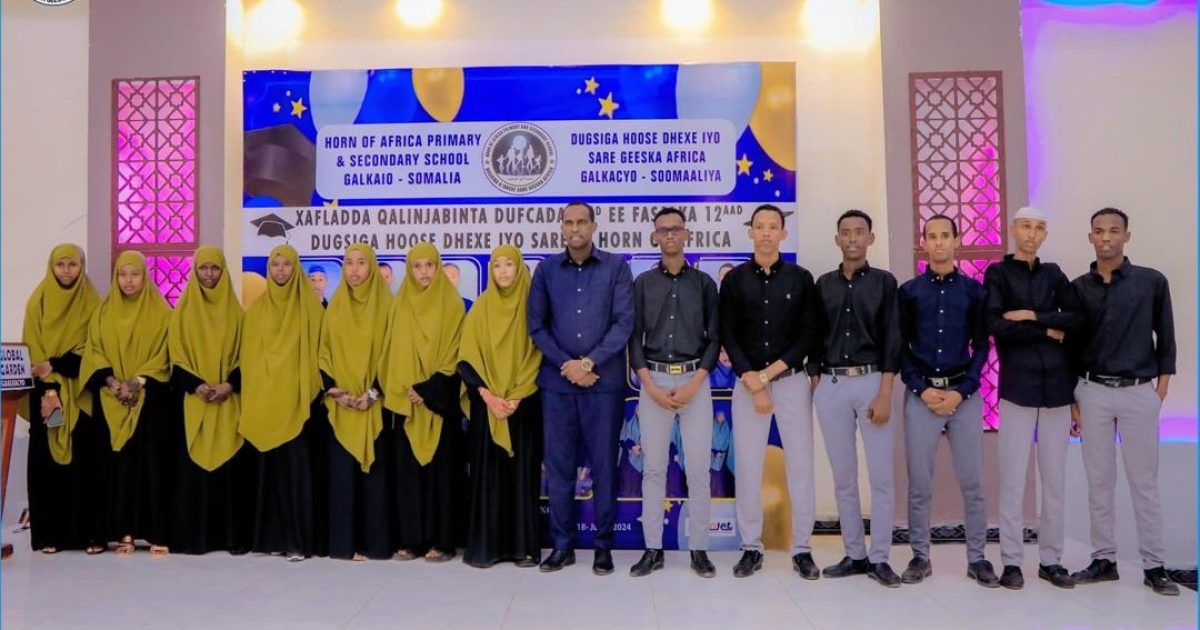 Qaar ka mid ah Ardayda Dugsiyada Sare ee Gaalkacyo oo dhiirigelin loo sameeyey