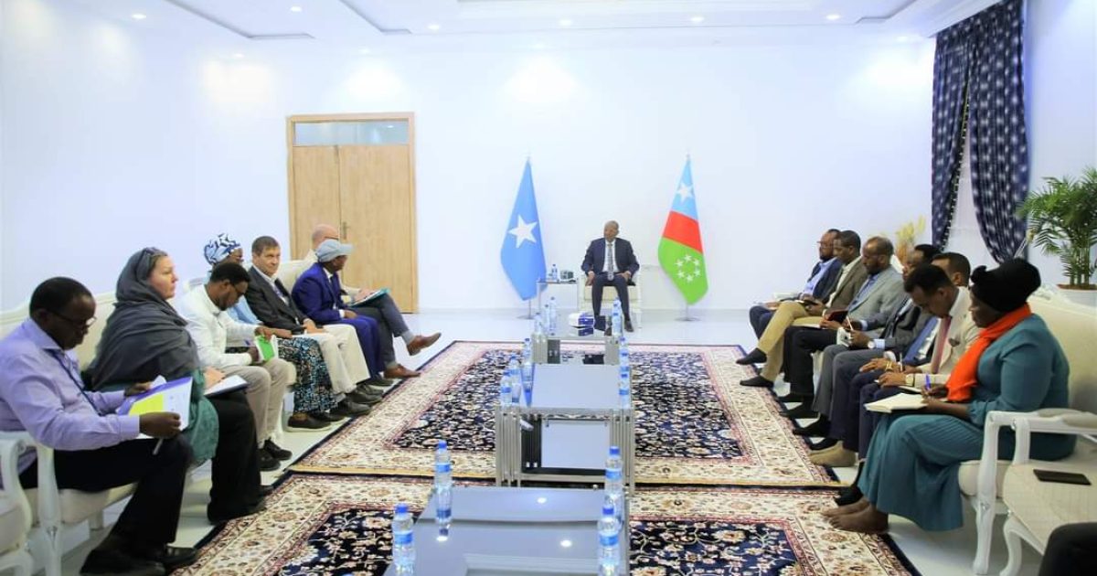 Madaxweynaha KGS oo kulan la qaatay Xoghayaha QM u qabilsan arrimaha Gargaarka 