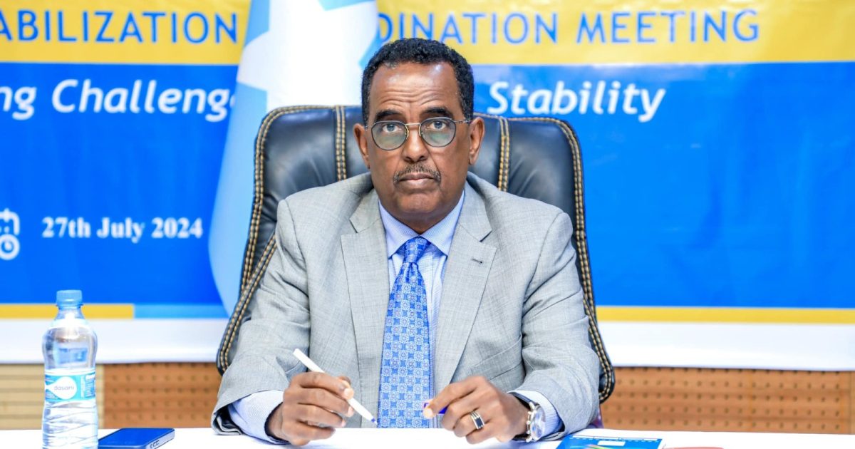 Wasiirka Arrimaha Gudaha oo daah-furay madasha isku duwidda Arrimaha Xasilinta Dalka