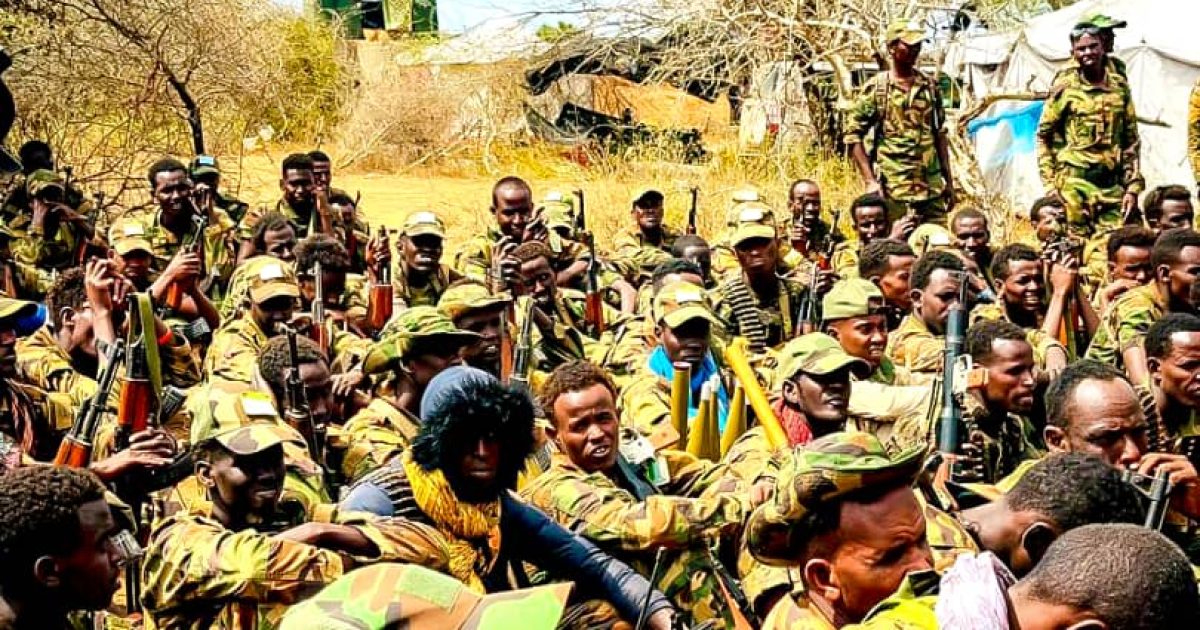 Wasiirka Gaashaandhigga oo dhiirigelin ugu tegay ciidamo ku sugan Jubbaland