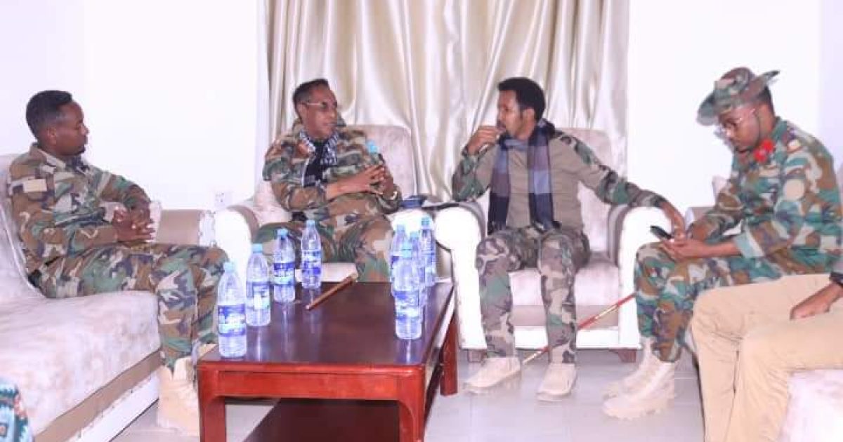 Mas’uuliyiin ka tirsan DFS oo howlo shaqo u tegay degmada Ceeldheer