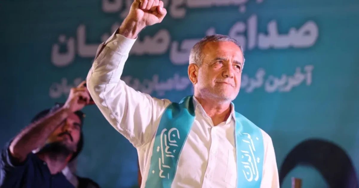 Masoud Pezeshkian oo ku guuleystay xilka madaxtinimo ee Iran