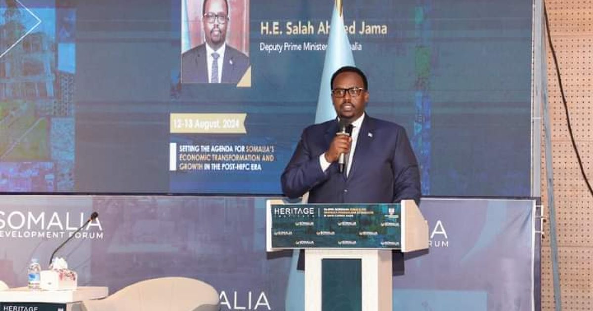 Ra’iisul Wasaare ku-xigeenka oo furay madasha horumarka oo looga hadlayay qorshe muhiim ah