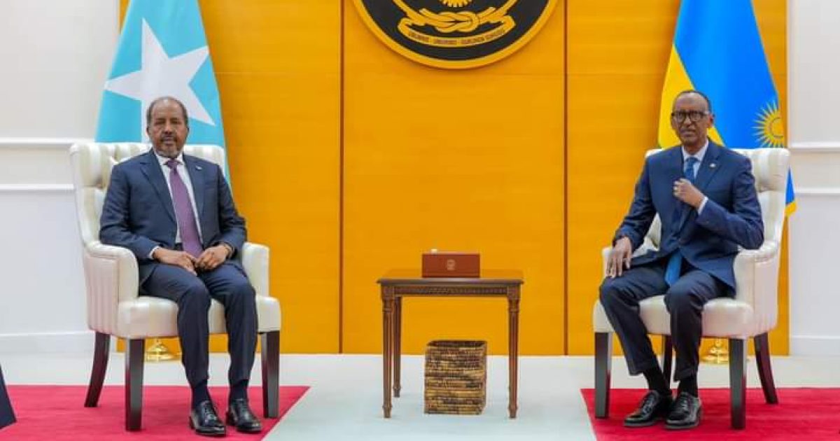 Madaxweyne Xasan Sheekh oo kulan miro-dhal ah la qaatay dhiggiisa dalka Rwanda