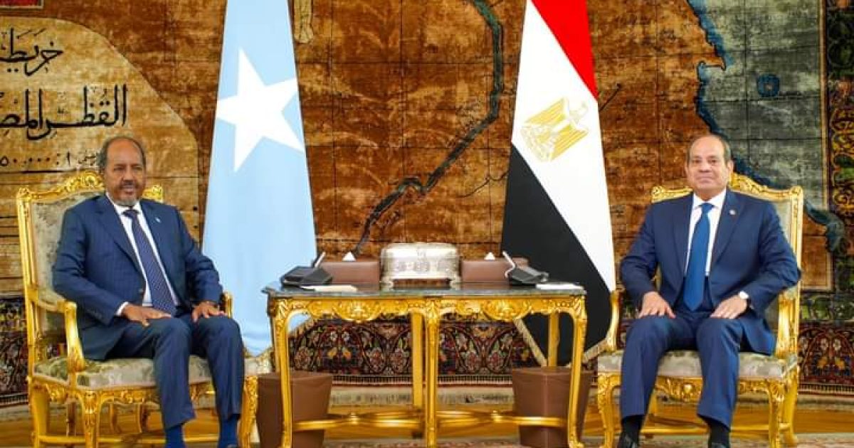 Soomaaliya iyo Masar oo kala saxiixday Heshiiska Iskaashiga Difaaca iyo Amniga