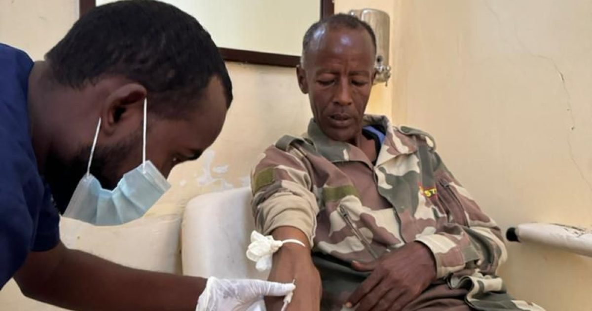 Geesiyaasha Qaranka oo dhiig u shubaya dadkii ku dhaawacmay falki Liido