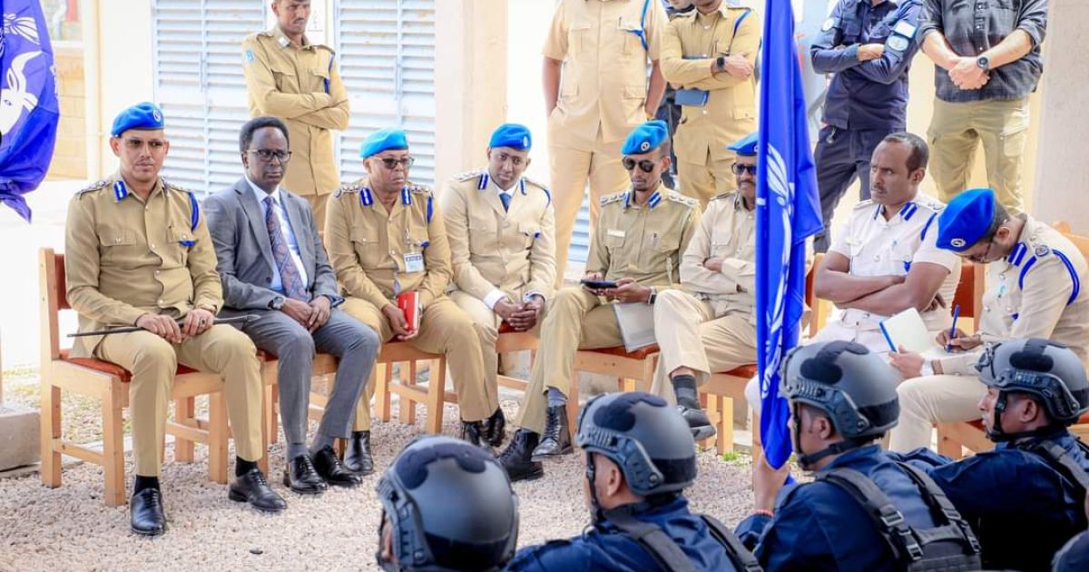 Ciidamo boolis ah oo tababar loogu soo xiray Muqdisho