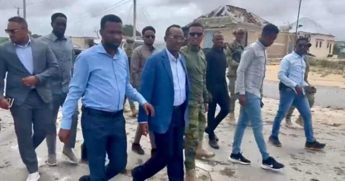 Taliyaha NISA oo gaaray goobtii lagu fashiliyay Qaraxyadii ay soo abaabuleen Khawaarijta