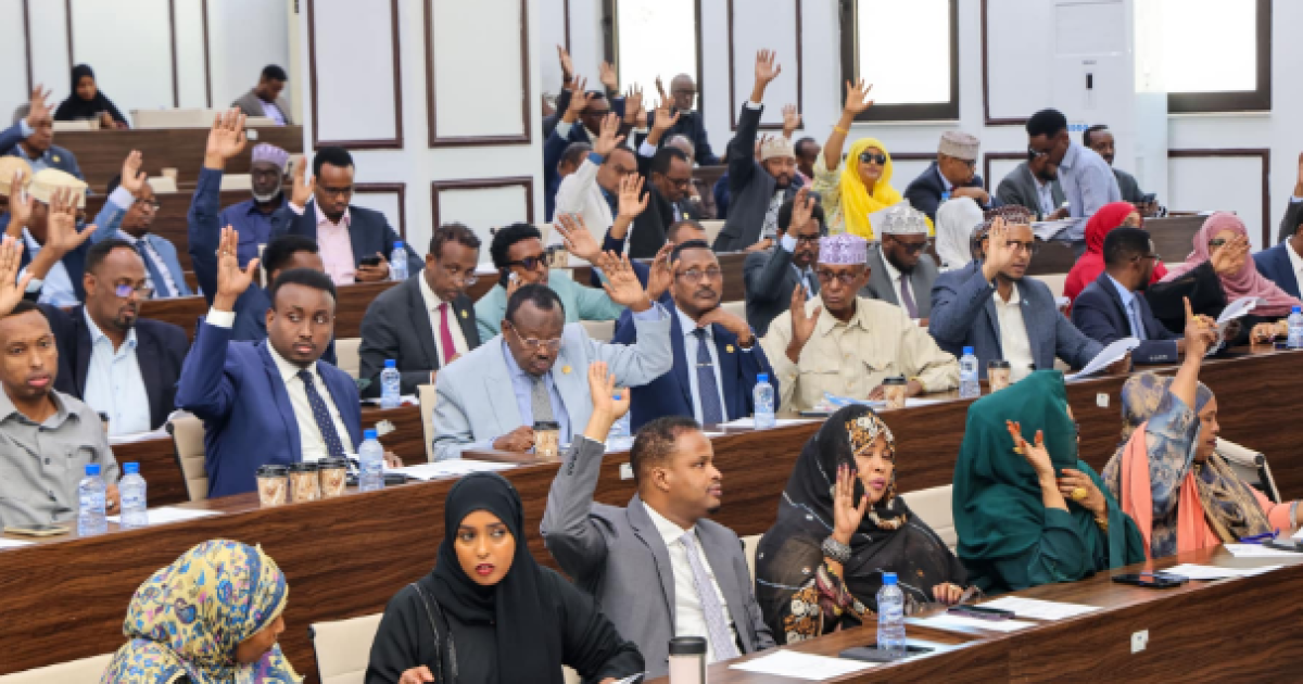 Golaha shacabka oo ansixiyay qaraar ku saabsan habraaca dhismaha iyo ansixinta hay’adaha madaxa bannaan