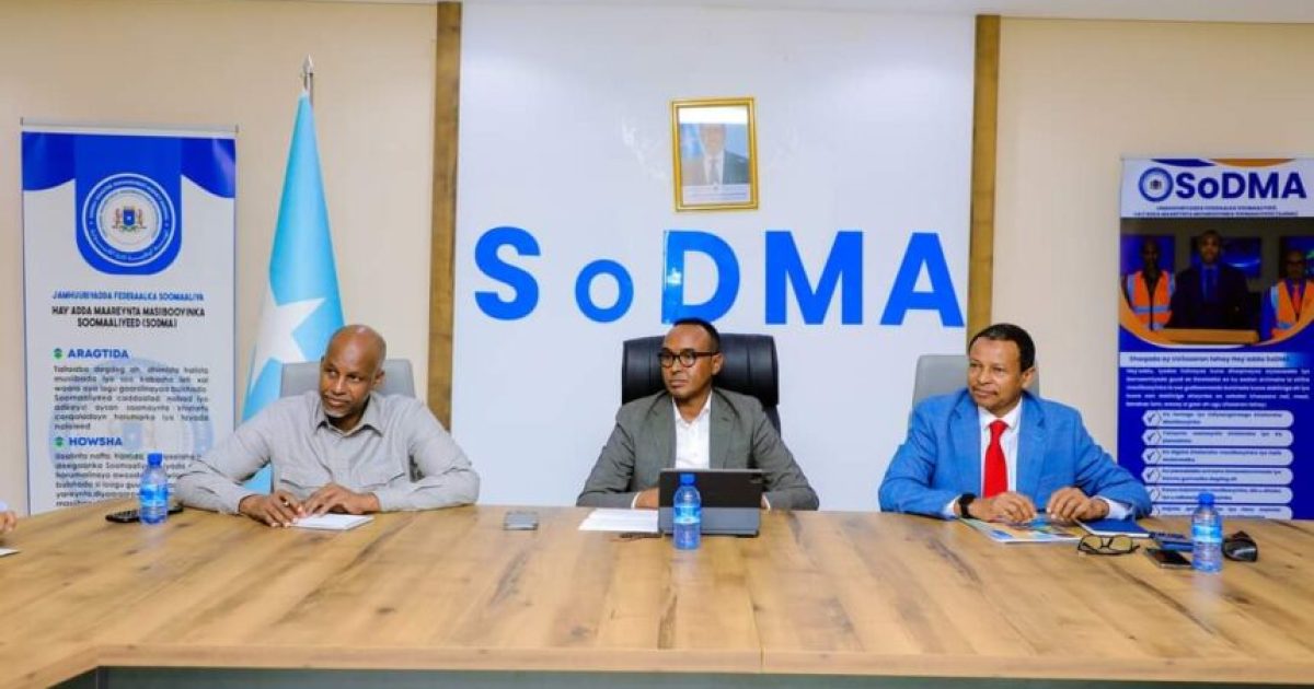 Guddoomiyaha hay’adda SoDMA oo kulan la yeeshay Madax ka tirsan hay’adda WFP