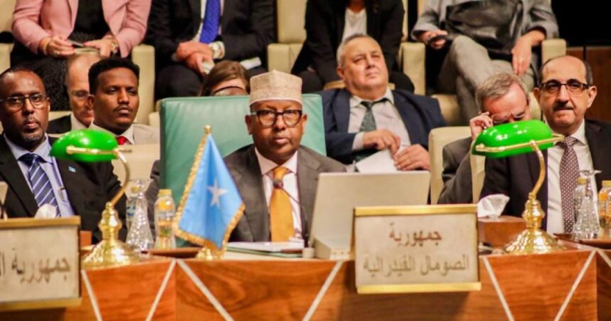 Wasiirka arrimaha Dibadda oo ka qeygalay Meertada162 ee Shirka Jaamacadda Carabta