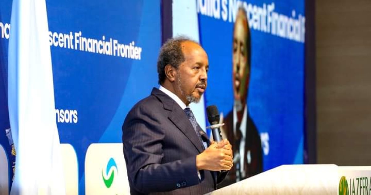 Madaxweynaha JFS oo daah-furay Shirka Sannadlaha ah ee Bangiyada Dalka