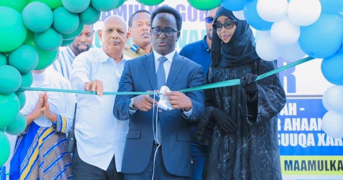 Maamulka Gobalka oo xarigga ka jaray waddo interlock la saaray