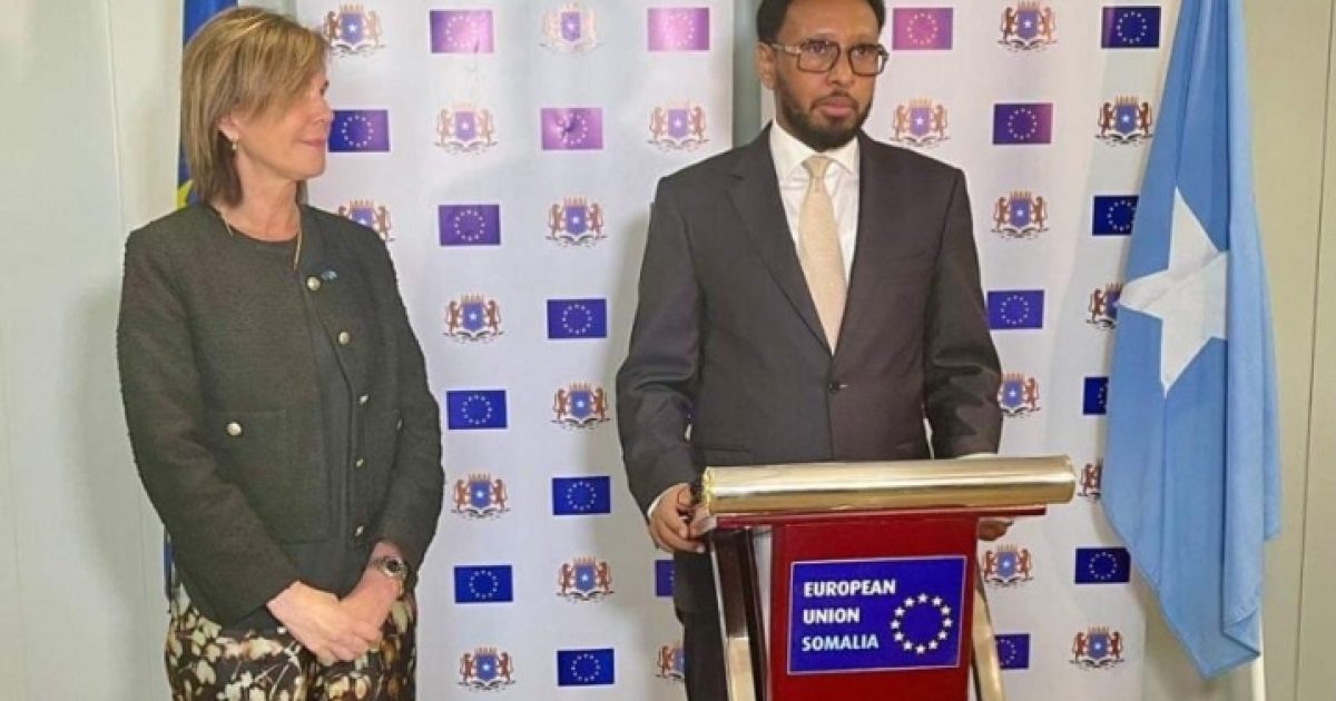 Midowga Yurub oo Soomaaliya u balan-qaaday Sagaal Milyan oo Yuuro oo ah