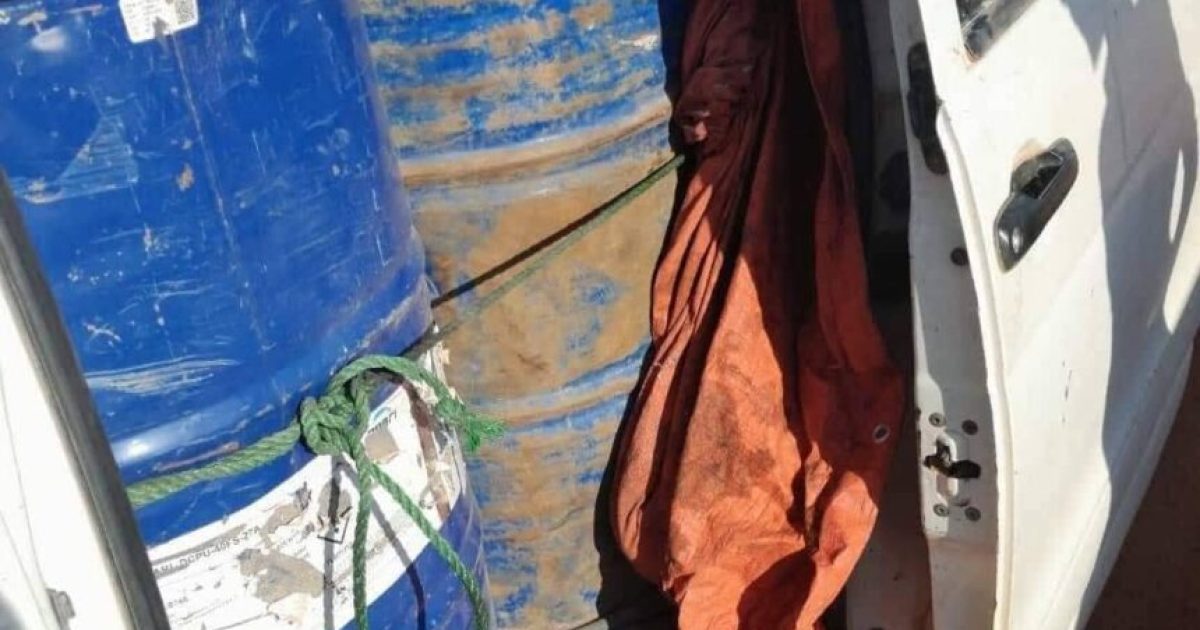 laamaha amniga Mudug oo gacanta ku dhigay gaari sidday sahay ku socotay khawaarijta
