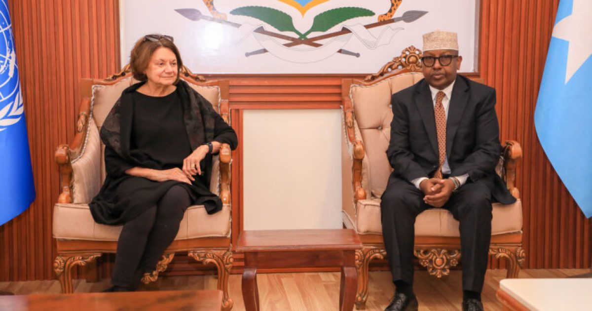 Wasiir Fiqi oo soo dhaweeyay wakiilka Xoghayaha Guud ee QM u qaabilsan arrimaha Siyaasadda 