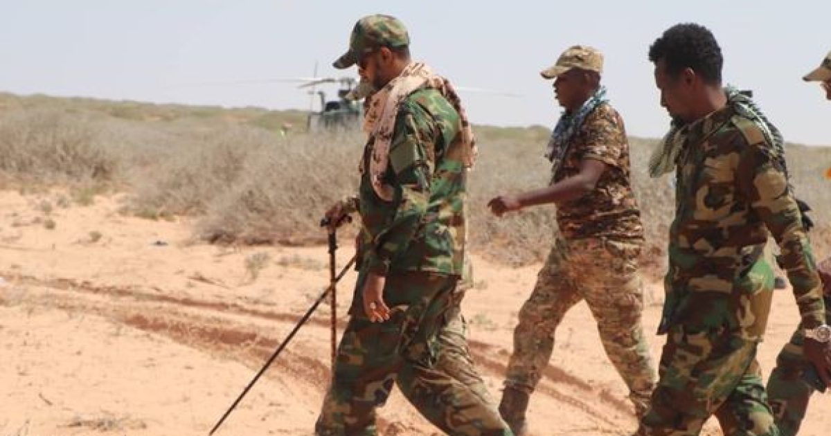 Wasiirka Gaashaandhigga oo gaaray degaanka Geerille ee Gobolka Galgaduud