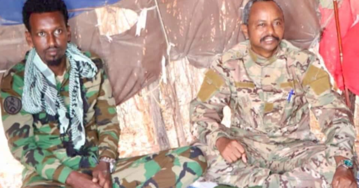 Taliyaha Ciidanka XDS oo kormeeray Waniile